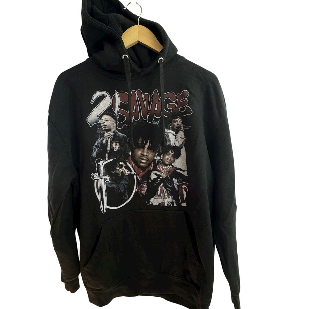 21 Savage The American Dream Tour Rap Hoodie Sz L